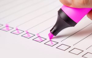 Singing Teacher checklist